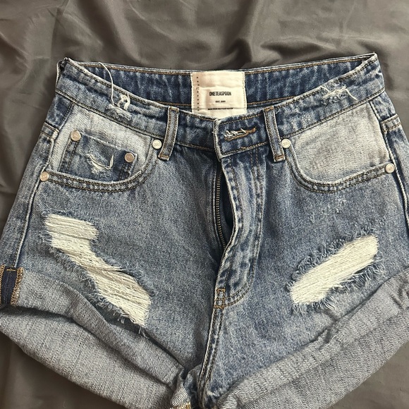 One teaspoon high waisted Jean shorts - Picture 2 of 4